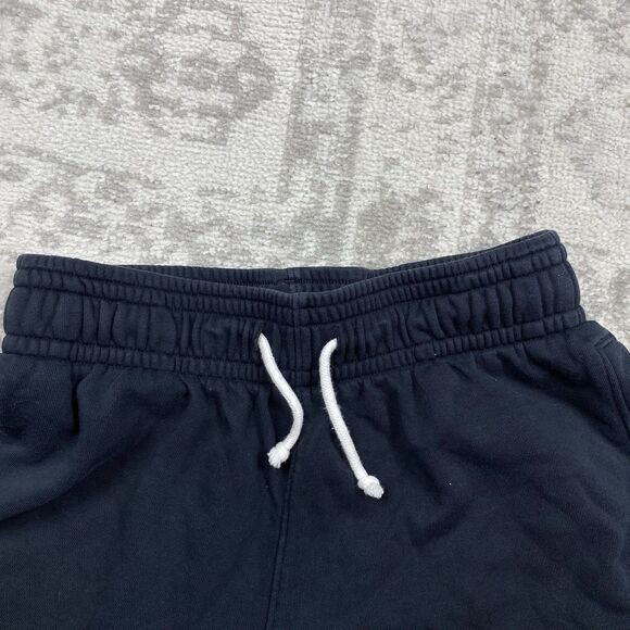 Under Armour Athletic Shorts Mens Loose Fit Cotton Pockets Black Size Small - Picture 5 of 5